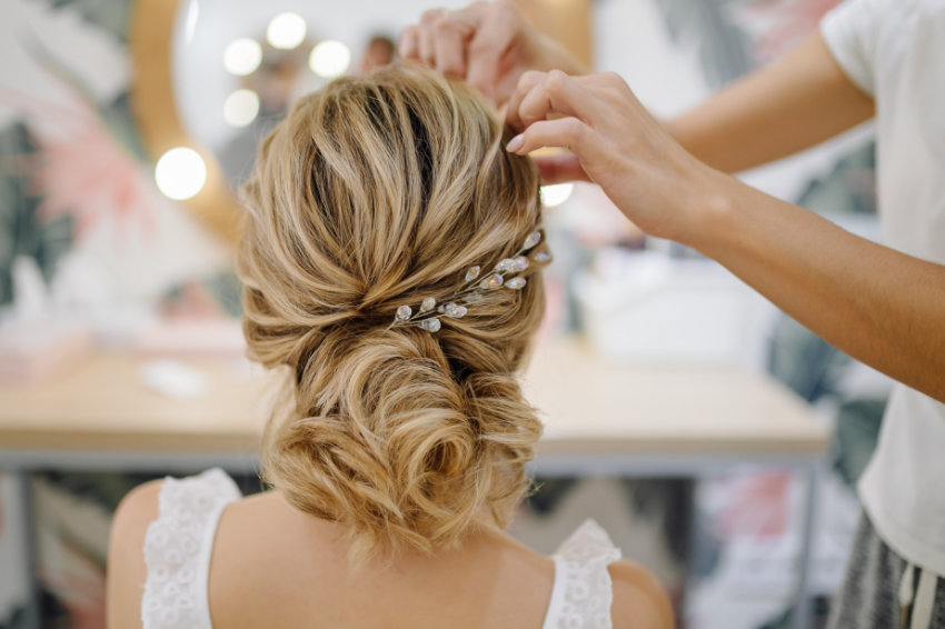 Svečane i frizure za svadbu