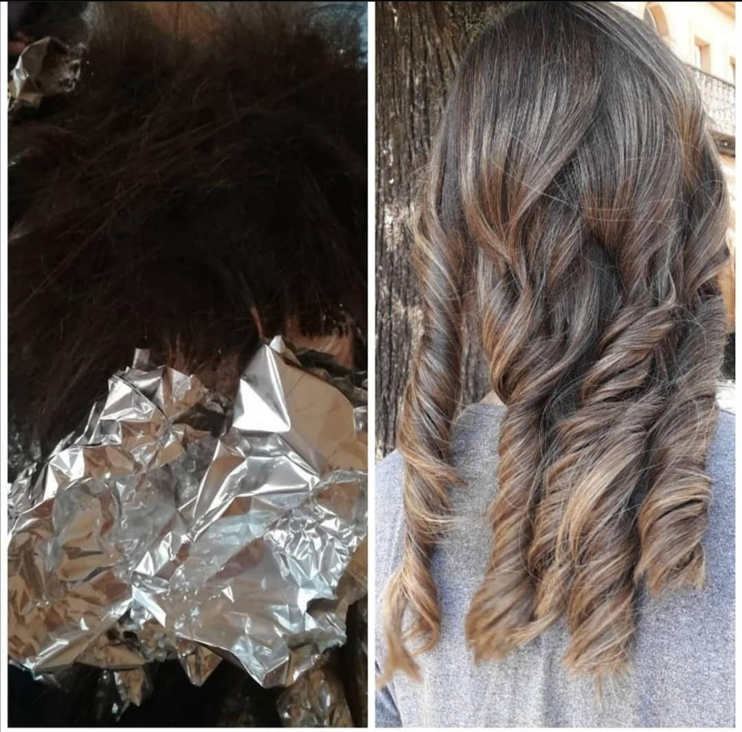 Frizersko kozmeticki salon Alex #podgorica Ombre, sombre, balayage Ombre - kosa srednje dužine