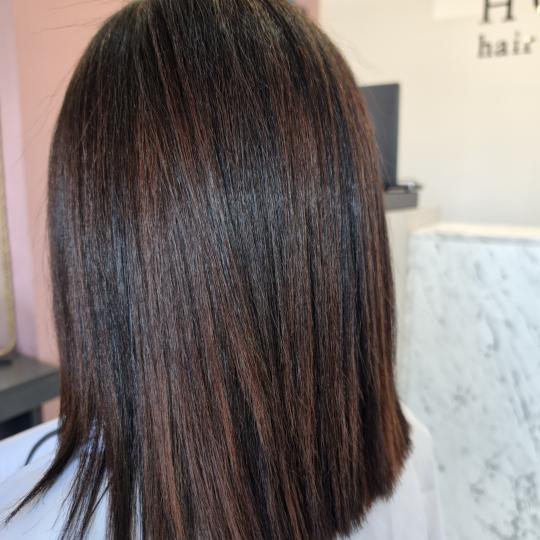 Honey #podgorica Ombre, sombre, balayage Pramenovi + toniranje + feniranje - duga kosa Tamna baza, �