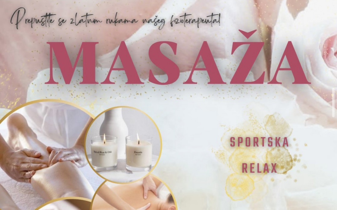 Sneža #podgorica Masaža za opuštanje / relax / antistres Relax masaža - leđa+ruke