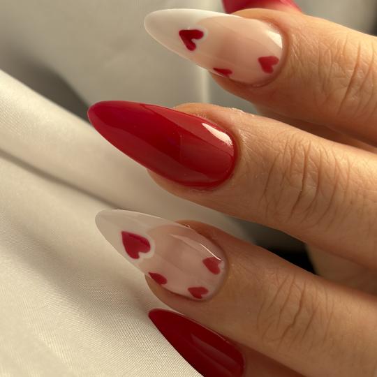 Honey #podgorica Nadogradnja noktiju Nadogradnja noktiju tipsama(sve duzine)