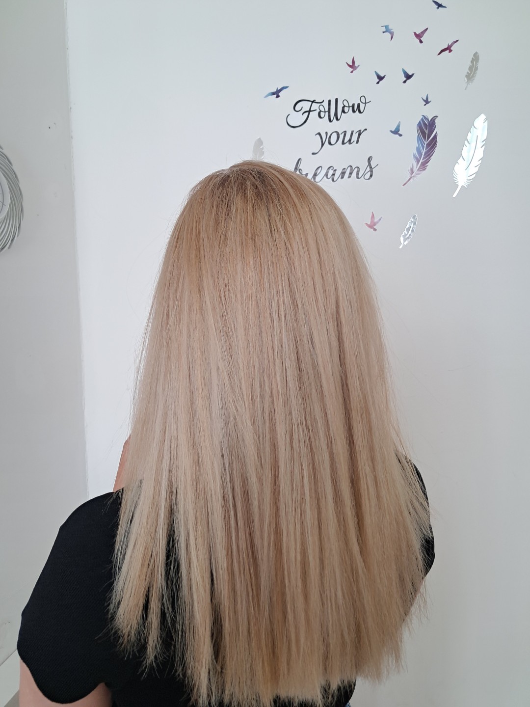 Pramenovi na foliju - duga kosa - Frizersko kozmeticki salon Alex, Podgorica Pramenovi Frizerski saloni Pramenovi, Podgorica, Centar