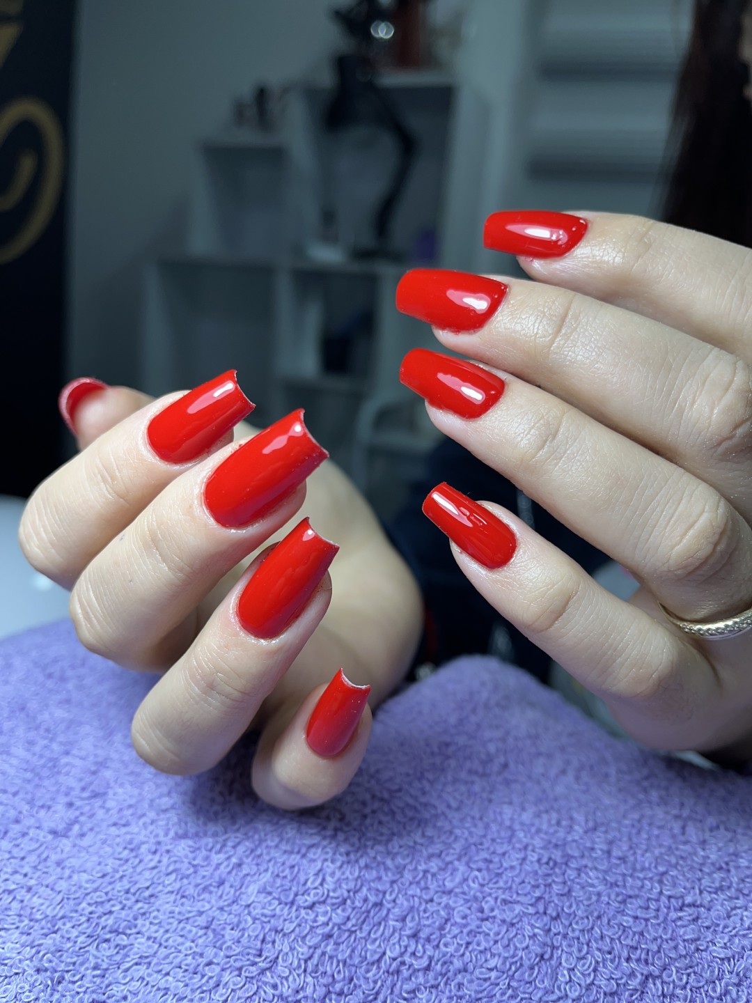 Nadogradnja noktiju tipsama - M dužina - Beautysalon_marija, Podgorica Nadogradnja noktiju Nokti Nadogradnja noktiju, Podgorica, Centar