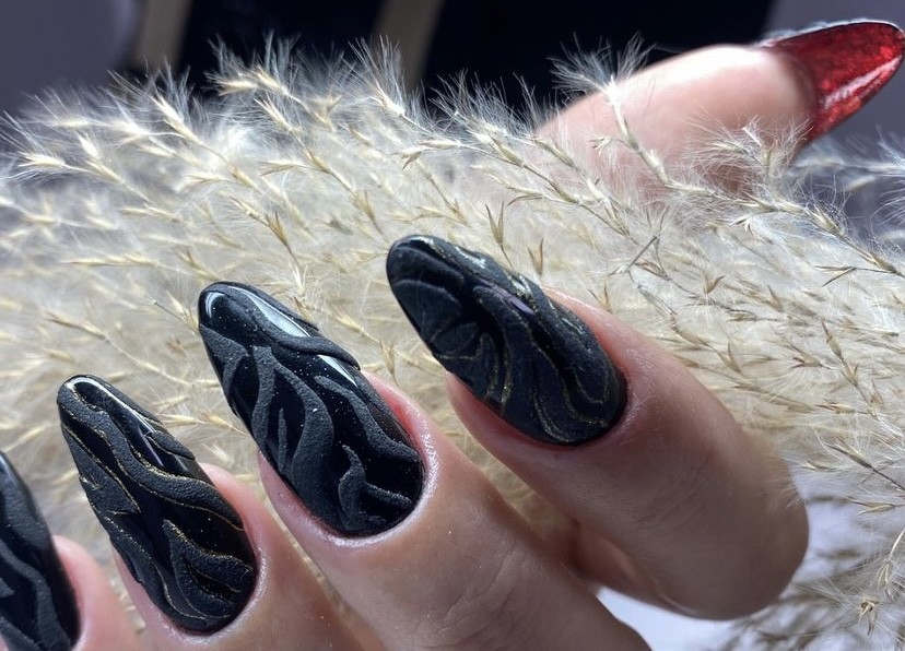 Sneža #podgorica Gel lak Gradivni frenč- izlivanje noktiju - S dužina