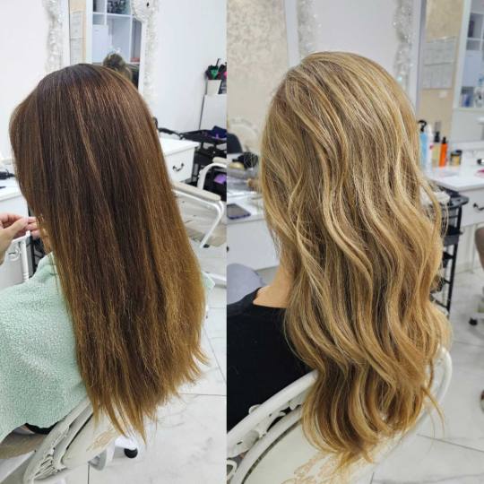 Magic Beauty Studio #podgorica Pramenovi Pramenovi na foliju - duga kosa