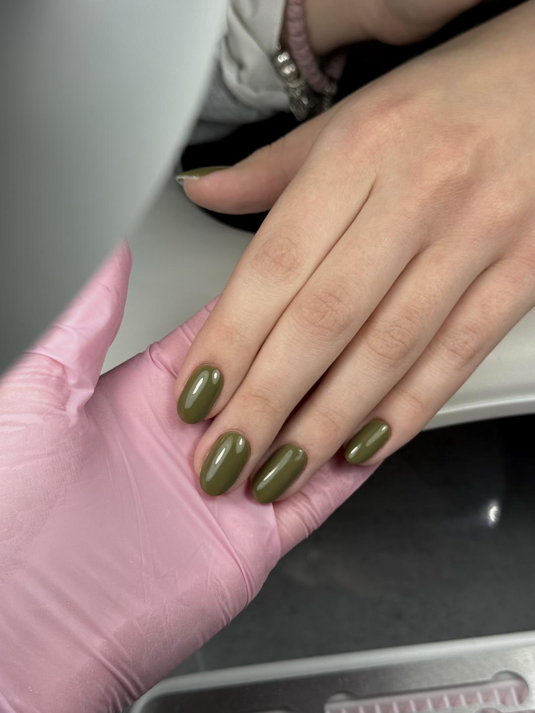 Salon - Bar #bar Ojačavanje noktiju Ojačavanje prirodnih noktiju + kombinovani manikir