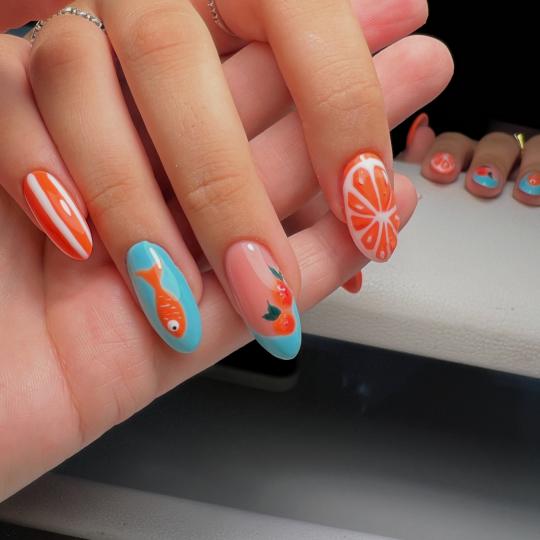 Masha Beauty studio #bar Nadogradnja noktiju Nadogradnja noktiju gel tipsama
