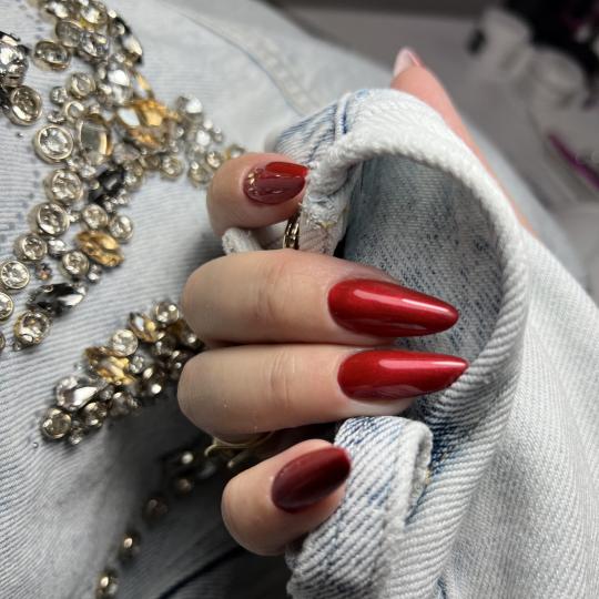Masha Beauty studio #bar Izlivanje noktiju Izlivanje noktiju dual tipsama Nokti