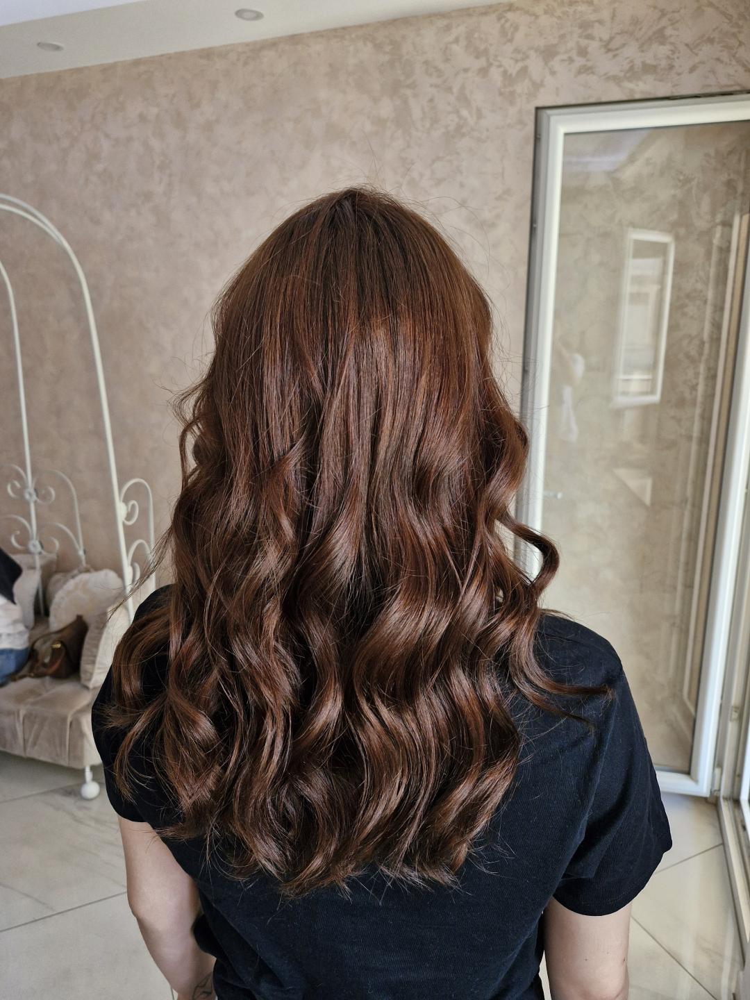 Magic Beauty Studio #podgorica Farbanje kose Farbanje cijele dužine - duga kosa