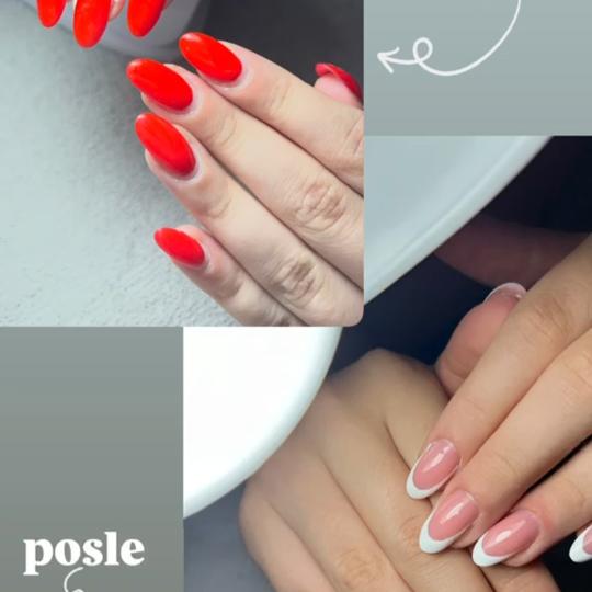 Dream Nails #podgorica Ojačavanje noktiju Ojačavanje prirodnih noktiju gelom