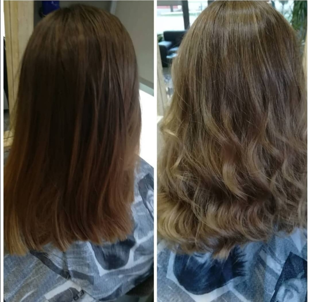 Frizersko kozmeticki salon Alex #podgorica Ombre, sombre, balayage Ombre - kosa srednje dužine