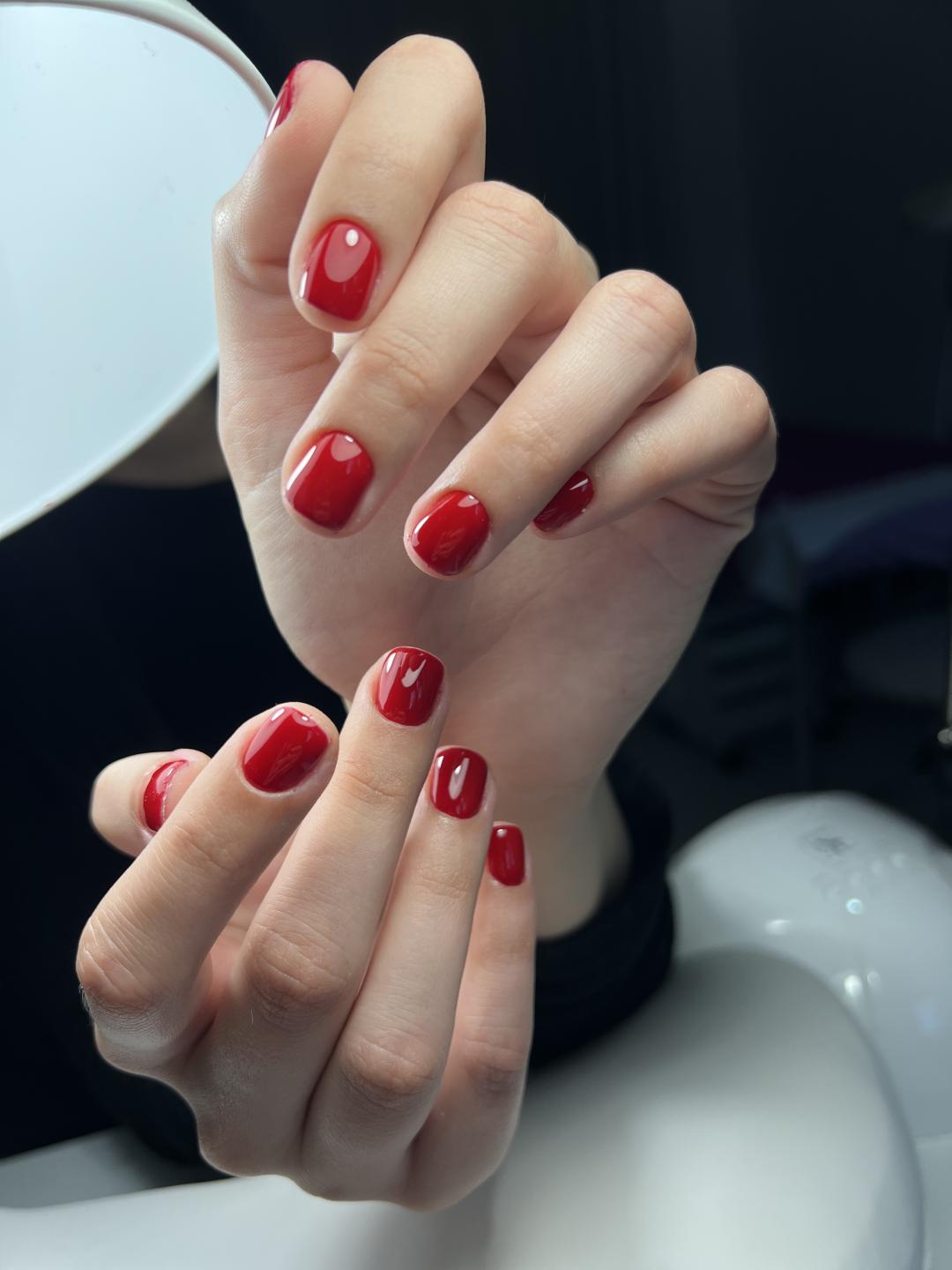 Trajni lak / rubber baza - ruke - Masha Beauty studio, Bar Ojačavanje noktiju Nokti Ojačavanje noktiju, Bar, Centar