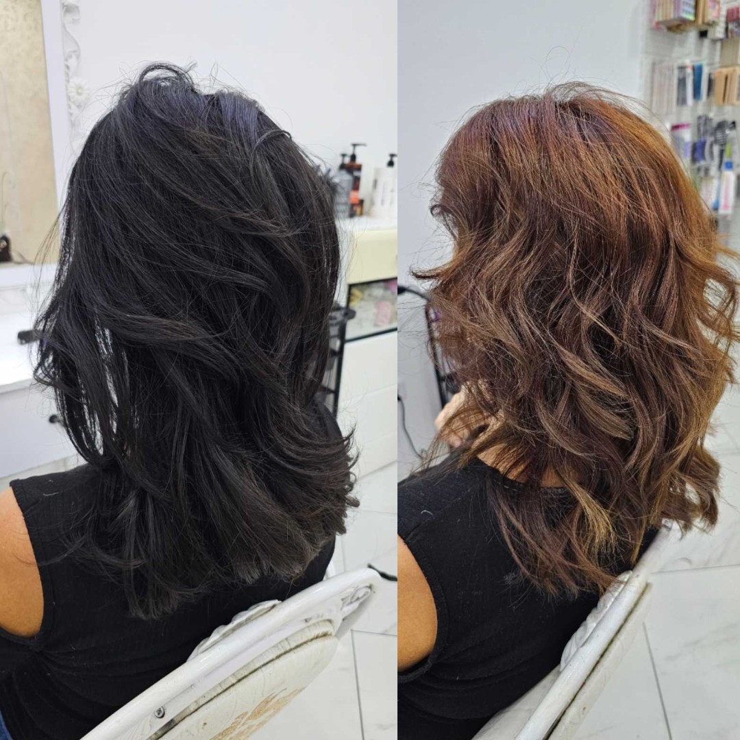 Nijansiranje kose - duga kosa - Magic Beauty Studio, Podgorica Pramenovi Frizerski saloni Pramenovi, Podgorica, Centar