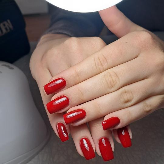 Dream Nails #podgorica Ojačavanje noktiju Ojačavanje prirodnih noktiju gelom