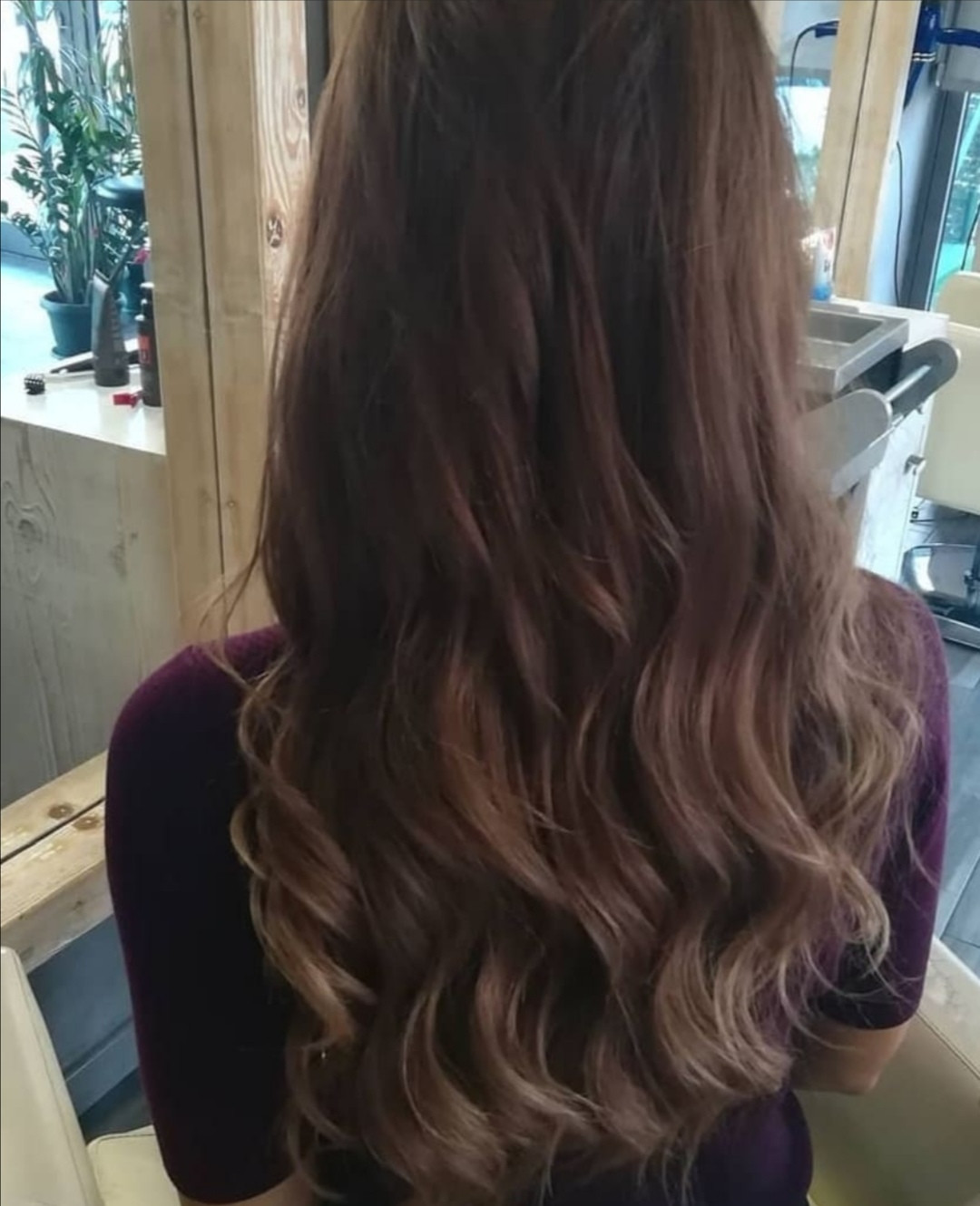 Frizersko kozmeticki salon Alex #podgorica Farbanje kose Farbanje cijele dužine - duga kosa
