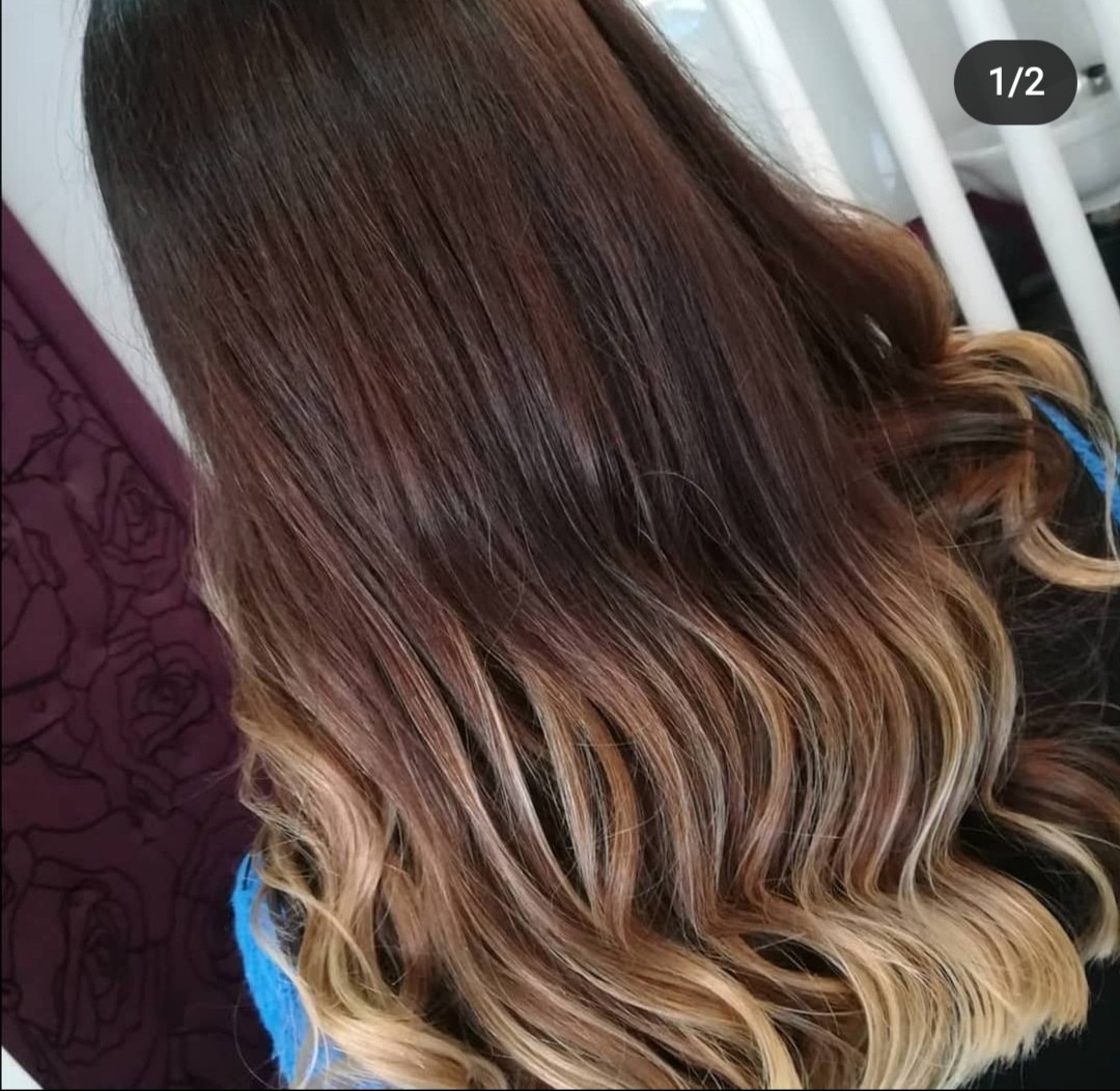 Frizersko kozmeticki salon Alex #podgorica Ombre, sombre, balayage Ombre - duga kosa