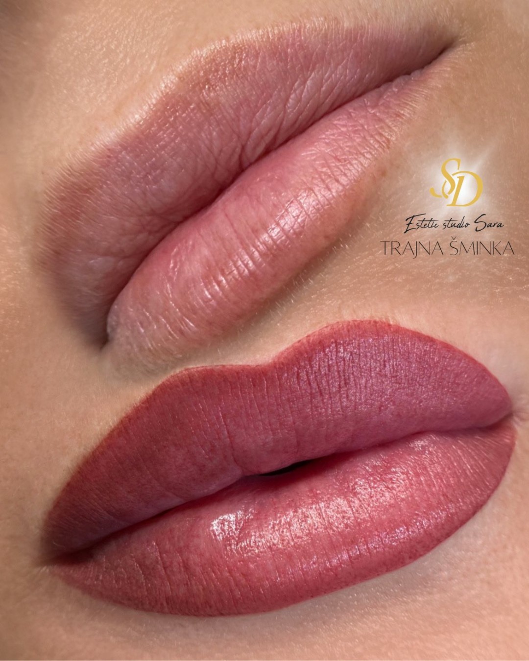 Akademija za estetiku i kozmetologiju Sara #podgorica Trajna šminka Trajna šminka - usne