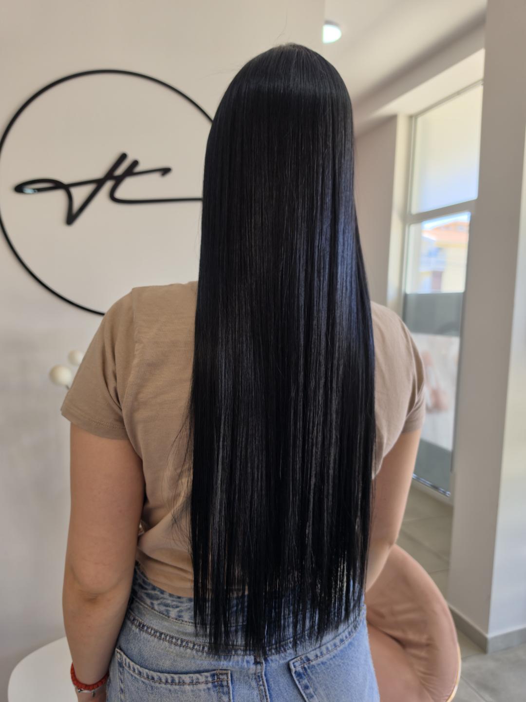 Honey #podgorica Pletenice, kike, punđe Richee Nano Botox extra duga kosa