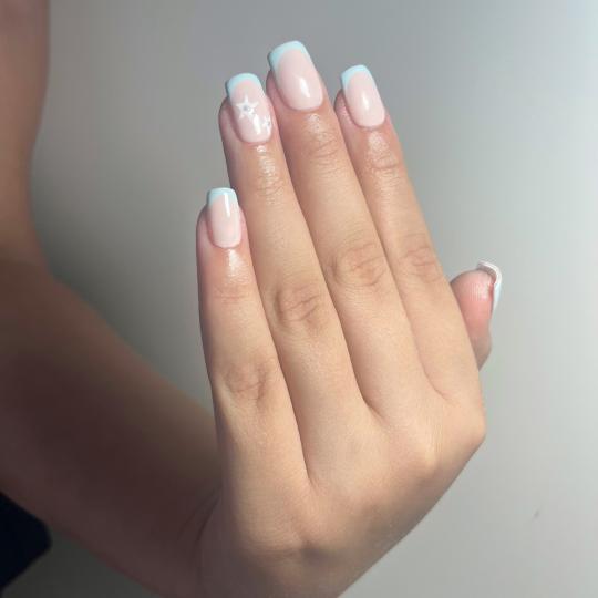 Studio Kaleo #podgorica Nadogradnja noktiju Nadogradnja noktiju tipsama - M dužina
