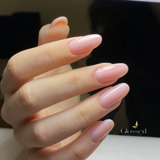 Glossed Beauty #podgorica Ojačavanje noktiju Ojačavanje noktiju gelom