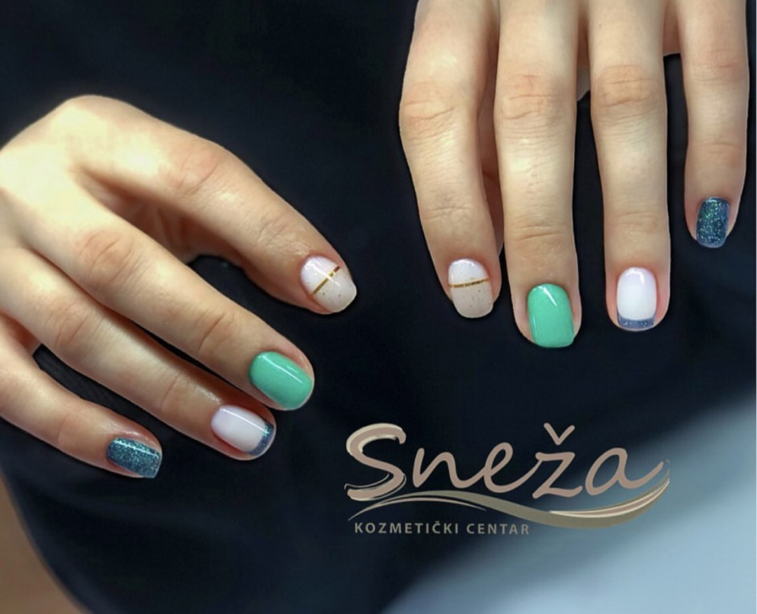 Sneža #podgorica Ojačavanje noktiju