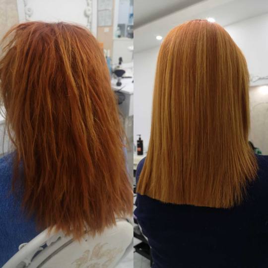 Magic Beauty Studio #podgorica Hair keratin treatment