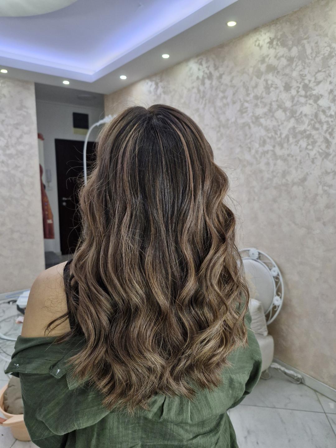 Magic Beauty Studio #podgorica Pramenovi Nijansiranje kose - duga kosa