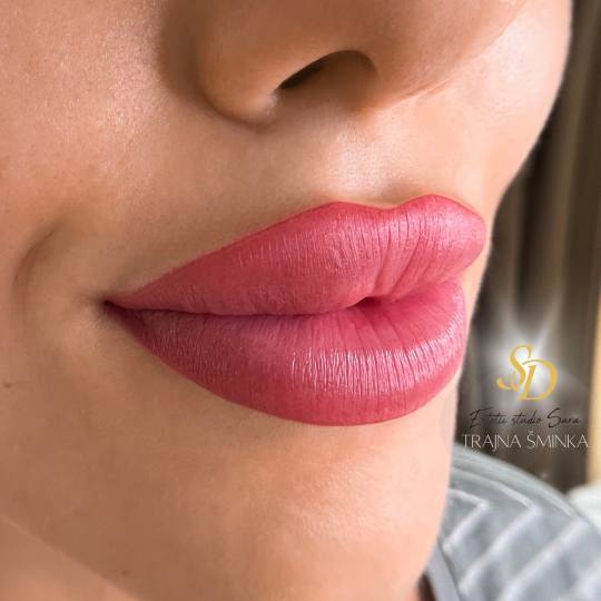 Akademija za estetiku i kozmetologiju Sara #podgorica Trajna šminka Trajna šminka - usne