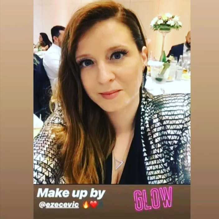Emina Make Up Studio Be You #podgorica Make-up / šminkanje Večernji Make up + vještačke trepavice