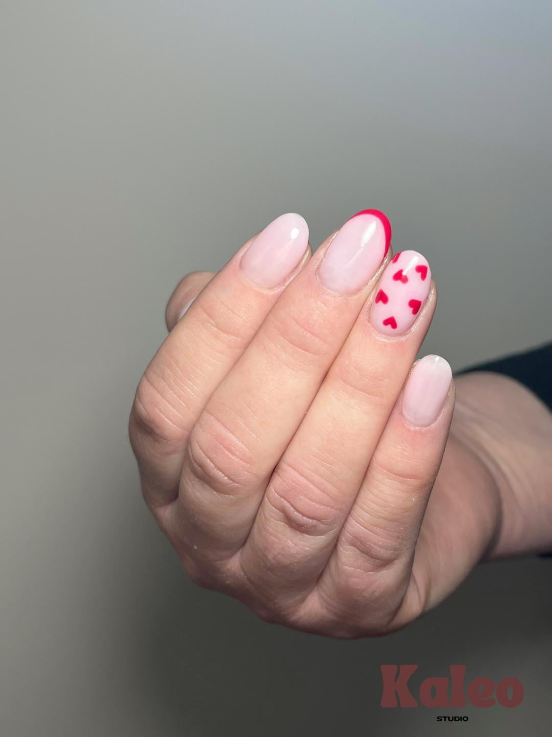 Studio Kaleo #podgorica Nadogradnja noktiju Nadogradnja noktiju tipsama - M dužina