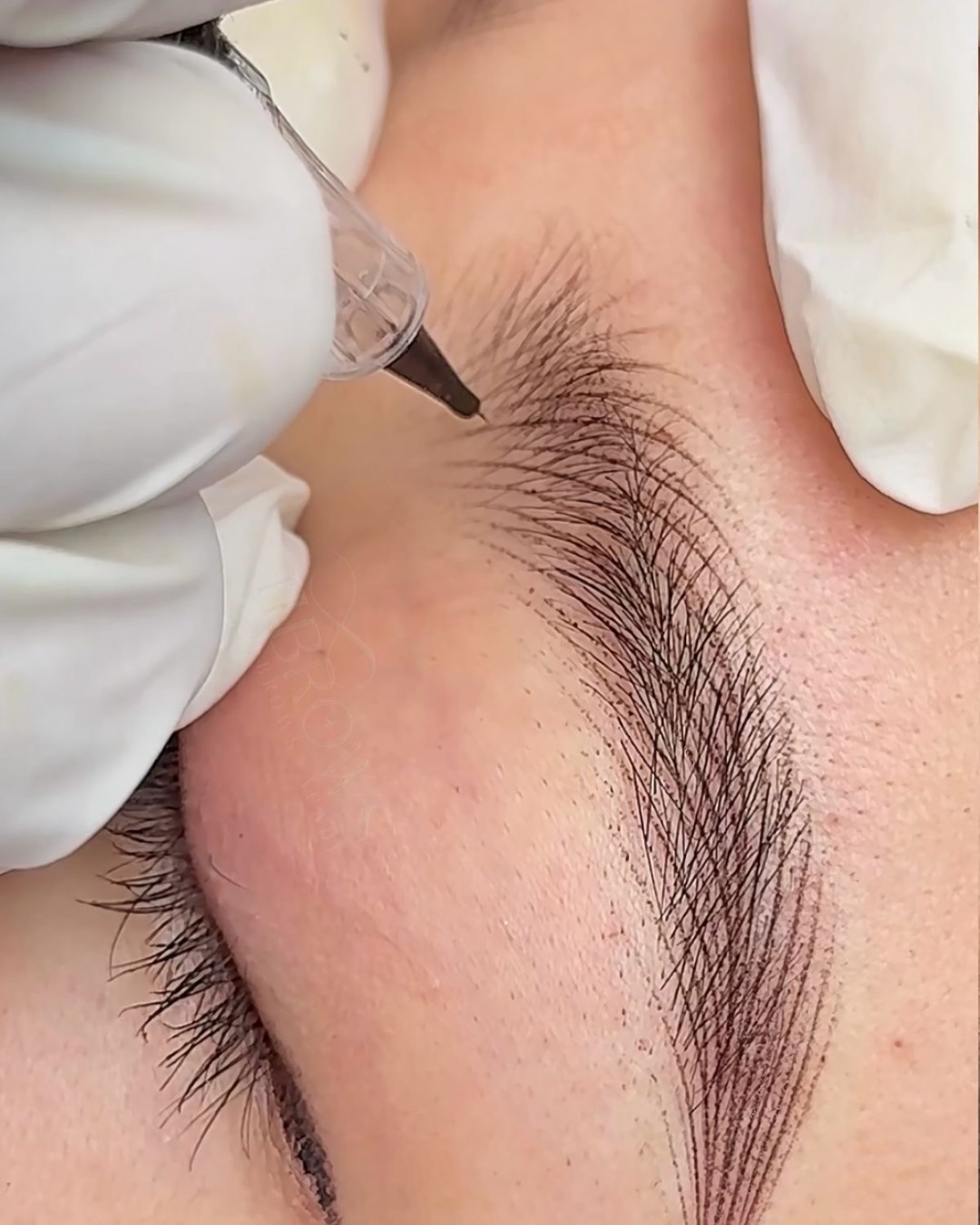 Akademija za estetiku i kozmetologiju Sara #podgorica Trajna šminka Trajna šminka obrva - hairstroke tehnika