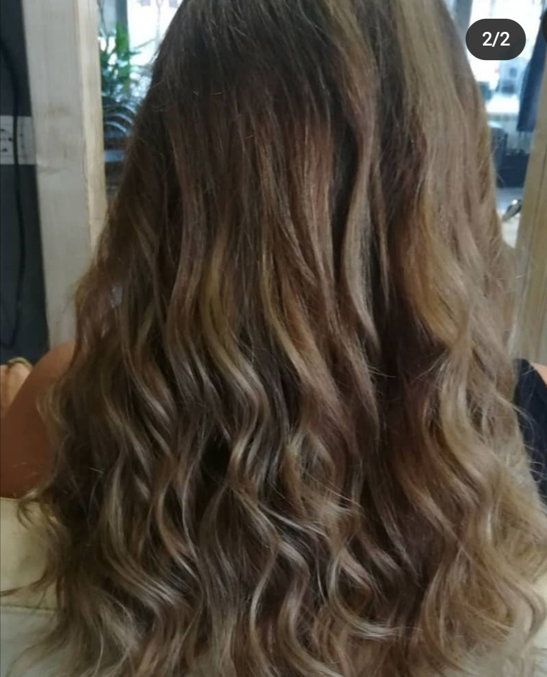 Frizersko kozmeticki salon Alex #podgorica Uvijanje, lokne i talasi Presa - duga kosa