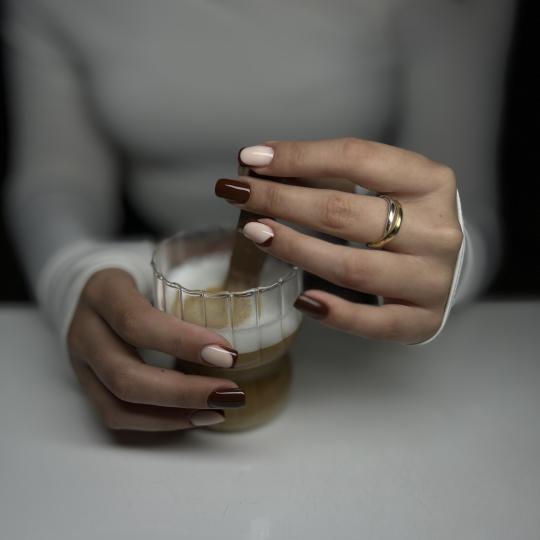 Masha Beauty studio #bar Ojačavanje noktiju Trajni lak / rubber baza - ruke Nokti