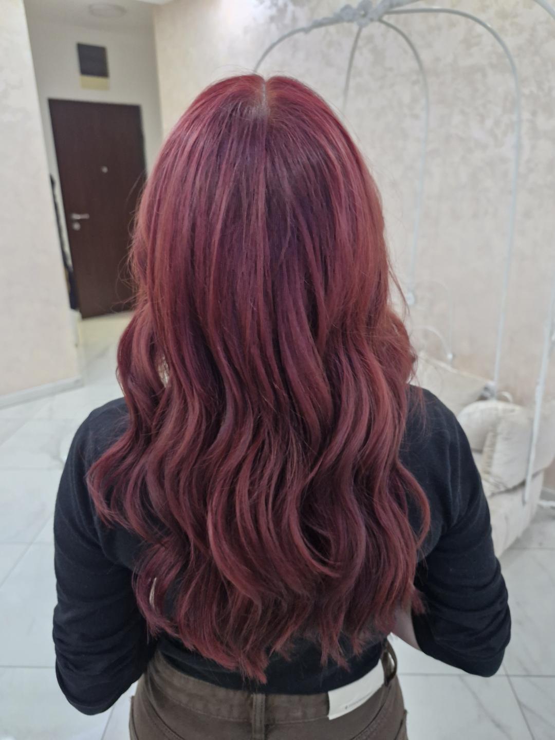 Magic Beauty Studio #podgorica Farbanje kose Farbanje cijele dužine - duga kosa