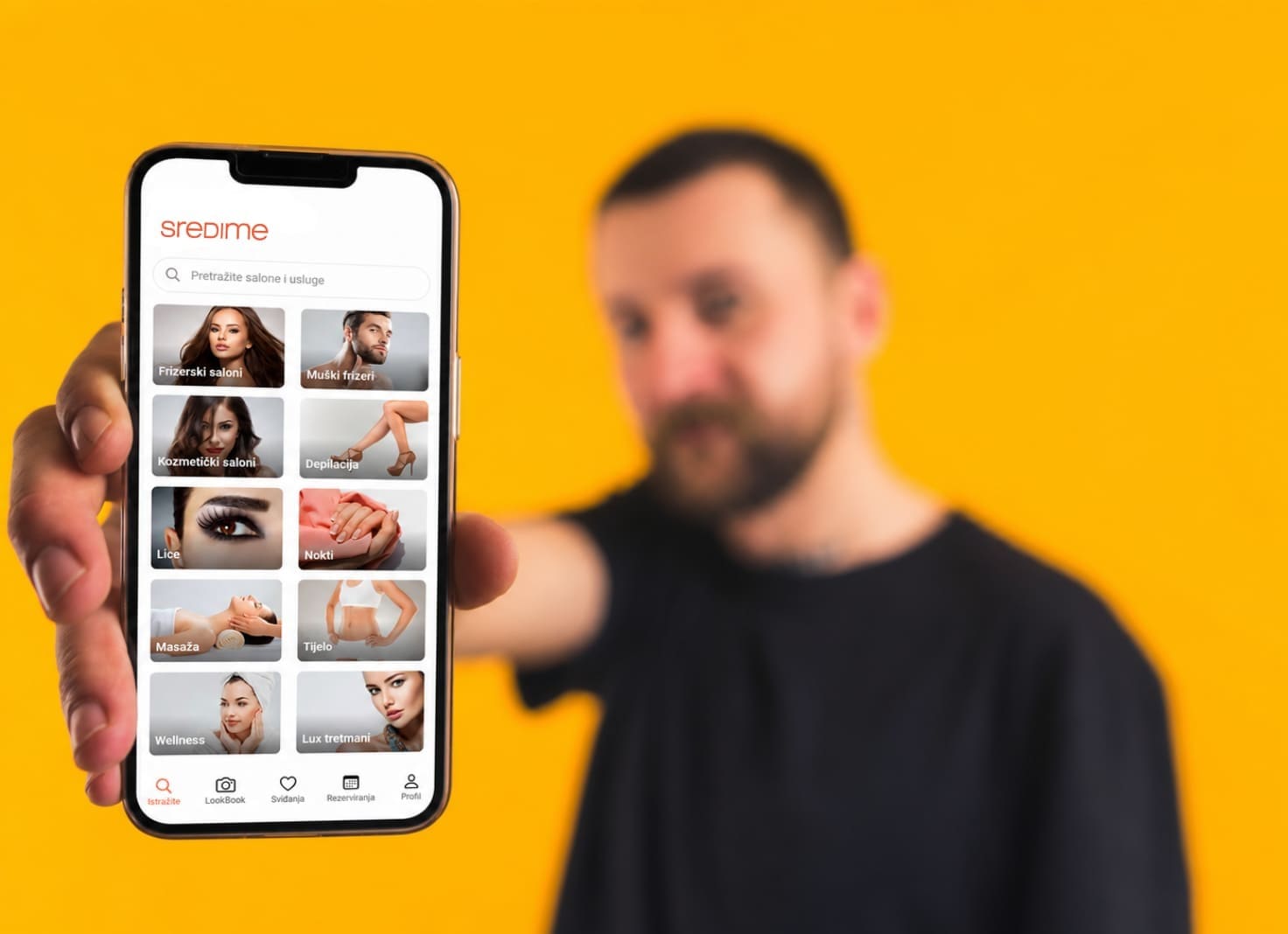 SrediMe Book app